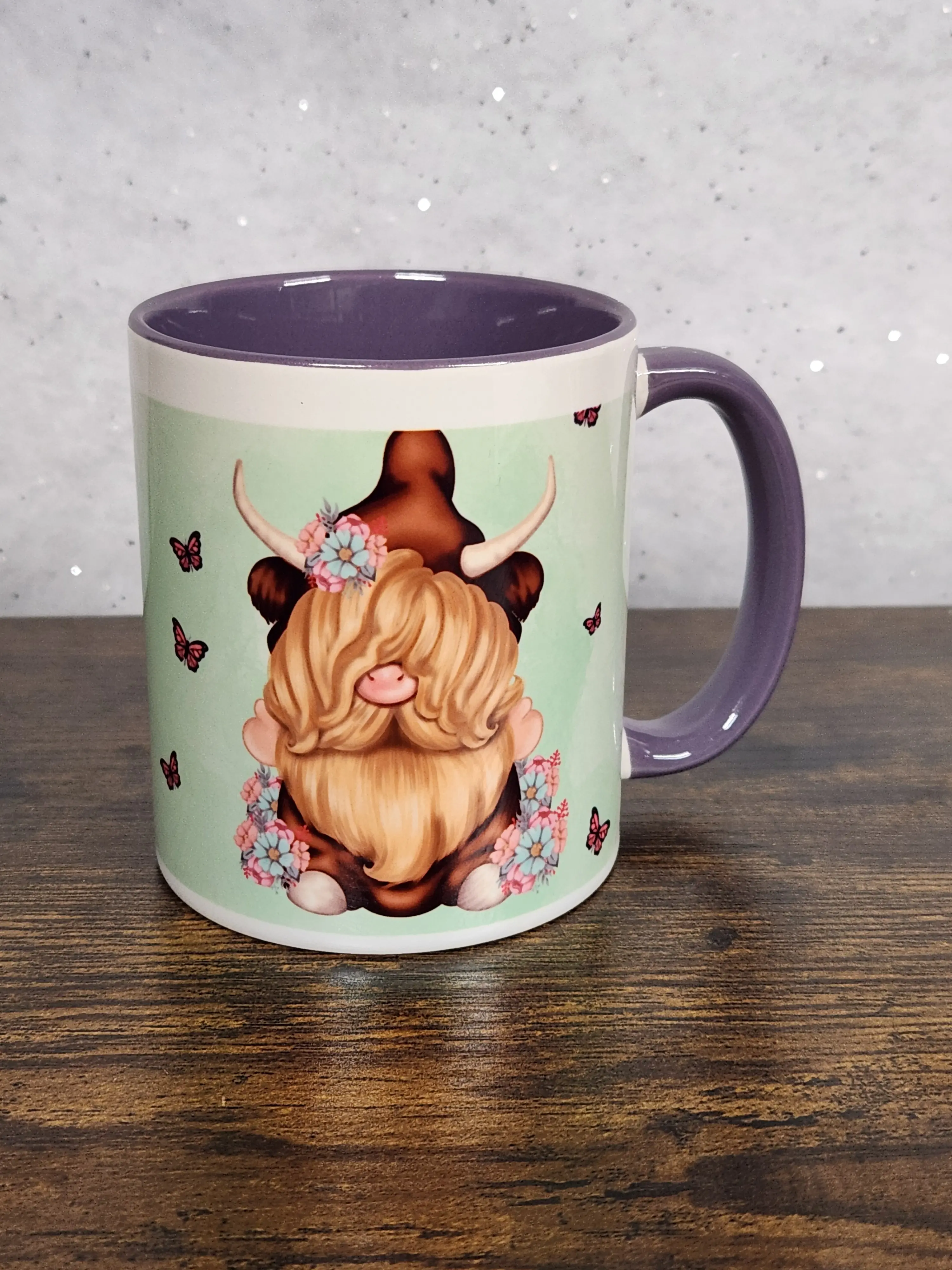 Amazing Gonk Highland Coo Festive Mug for Drinks - Cup, Drinkware Stylish Ceramic
