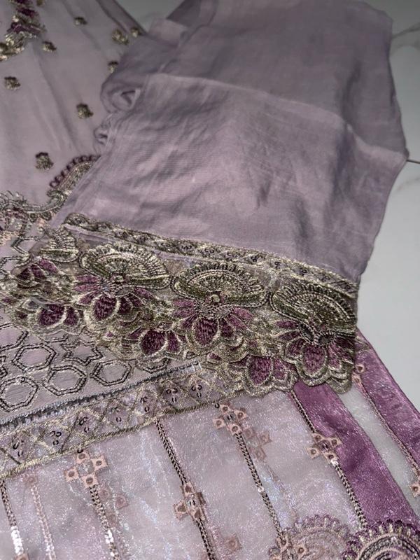 Product Introduction of RAYA (EID) Fancy salwar kameez dress 3 piece Pakistani chiffon embroidered heavy stonework wedding edt embellished S-XL 16
