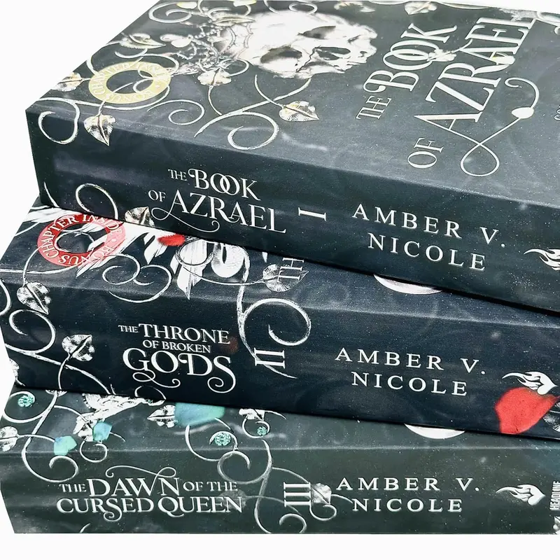 Gods & Monsters Series 3 Books Collection Set (The Book of Azrael, The Throne of Broken Gods, The Dawn of the Cursed Queen) 1