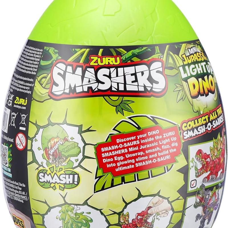 SMASHERS MINI JURASSIC LIGHT-UP DINO EGG 1