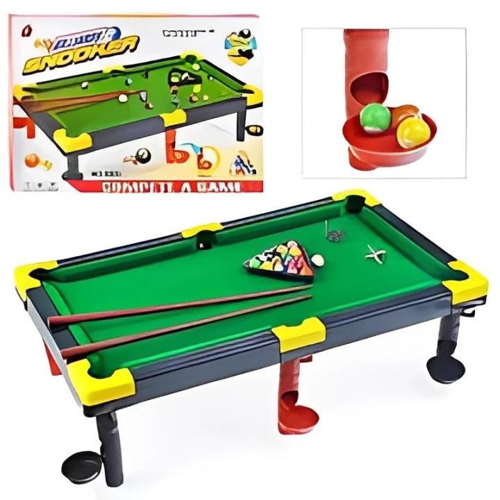 Mini Billiards & Pool Table Set for Game Night with Compact Size, Authentic Design and All Accessories Included - Great for Kids and Family 1