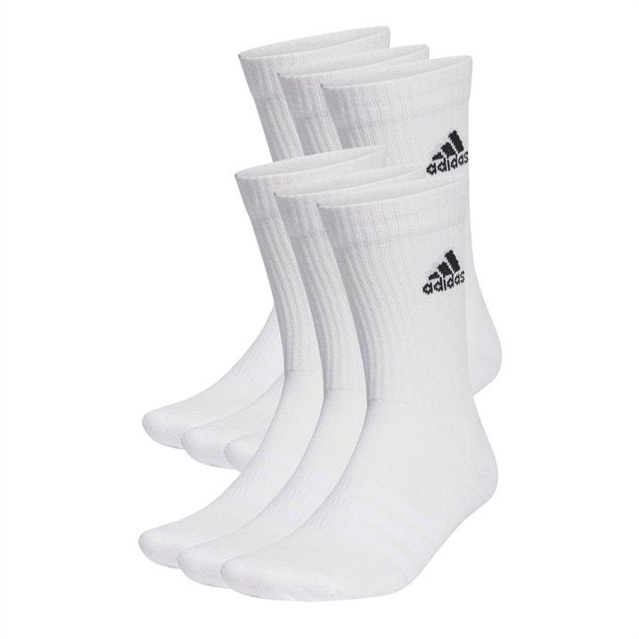 Adidas Mens Crew Socks 6 Pack 0