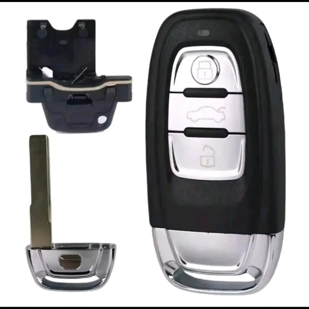 Remote Fob dash push key shell case for Audi A4 A5 A6 A7 A8 Q5 S4 S5 2009- 2017