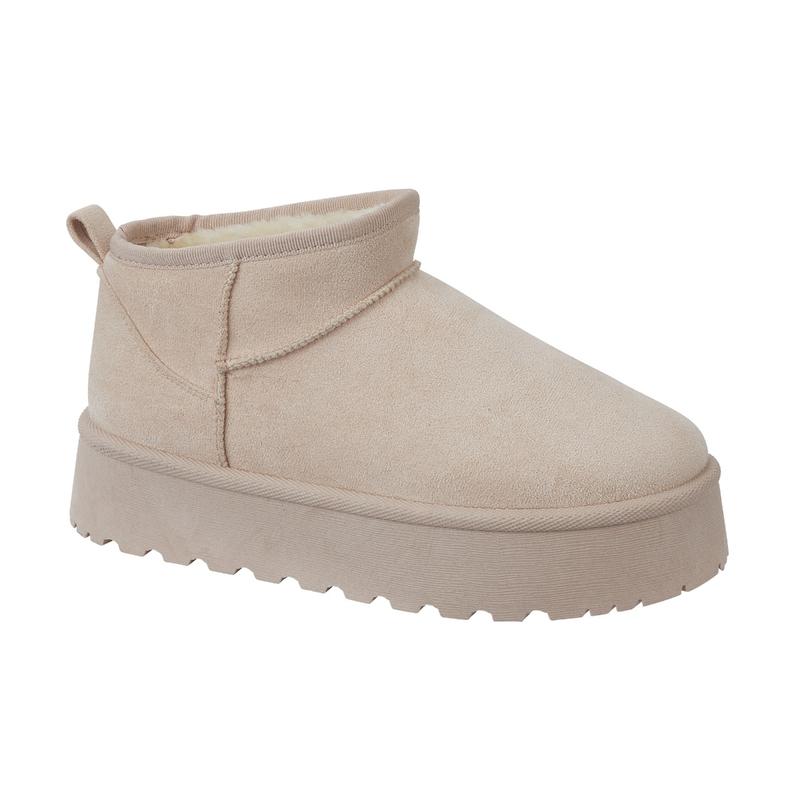 COLLEEN - Women’s Cozy Low-Cut Platform Boots with Plush Fleece Lining from SHOES BY EMMA 5