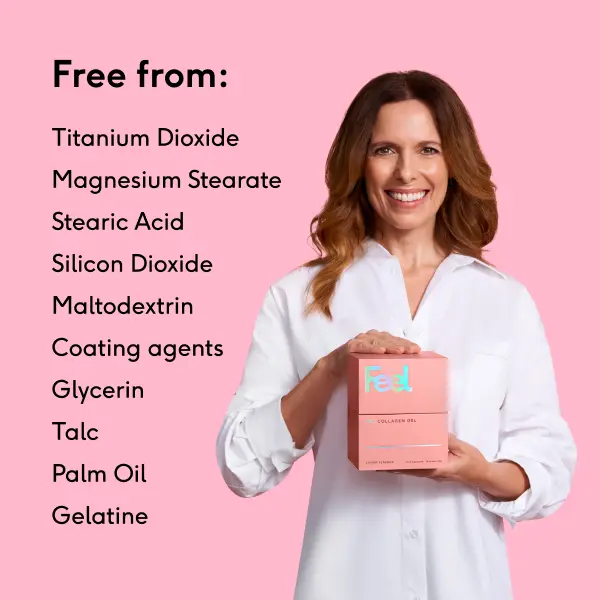 Feel Pro Collagen Gels - Cherry, Vegan, Anti-Wrinkle, Skin, Hair, Nails (30 sachets) 8
