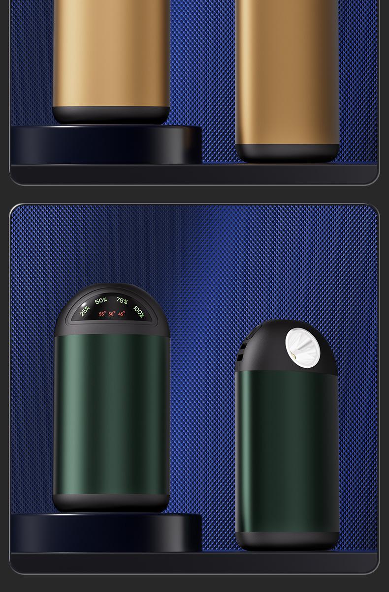Product Introduction of New USB warm hand treasure charging treasure mini convenient portable flashlight self-heating warm baby 16