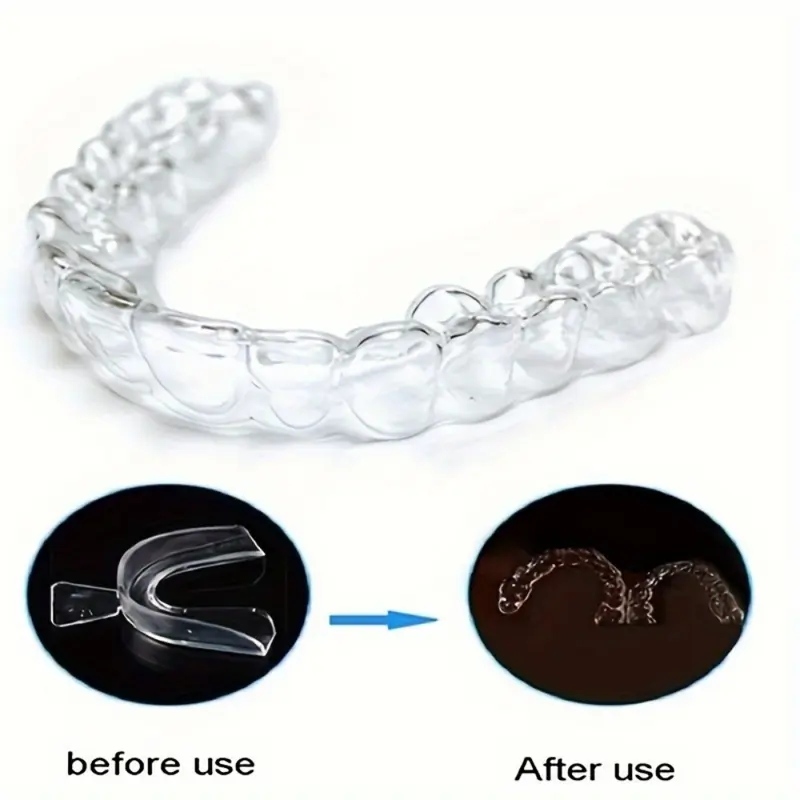 3pcs Sleep Better And Protect Your Teeth With A Dental Mouth Guard - Stop Grinding And Clenching Your Teeth At Night 1