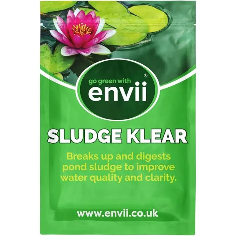 Sludge Klear Pond Sludge Remover, Natural Bacteria Sludge Buster Digests & Controls Organic Waste, Safe for All Fish & Wildlife Treats Up To 60,000 Litres (13,200 Gallons) 3