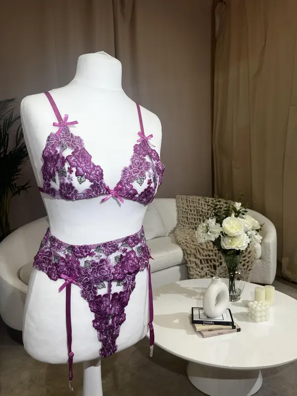LIVE - [Liliosa Lingerie] MYSTERY BAG | 3-Item Lingerie Set Mystery Bag (BRA +GARTER + PANTS) 7