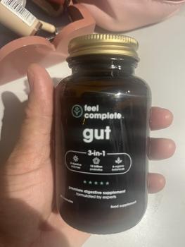 Product Review of Gut 3-in-1 Supplement. Made For Gut Health & Bloating. 12 Billion Probiotics, 5x Digestive Enzymes & 6x Organic Botanicals. Vegan, Made in the UK, No Fillers Or Bulking Agents, Gluten Free, GMO Free, Dairy Free, Nut Free. Healthcare Dietary from l**n 0