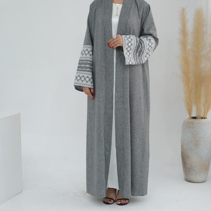 Hot Sale 2024 Embroidered Elegant Cardigan Robe LR701 6