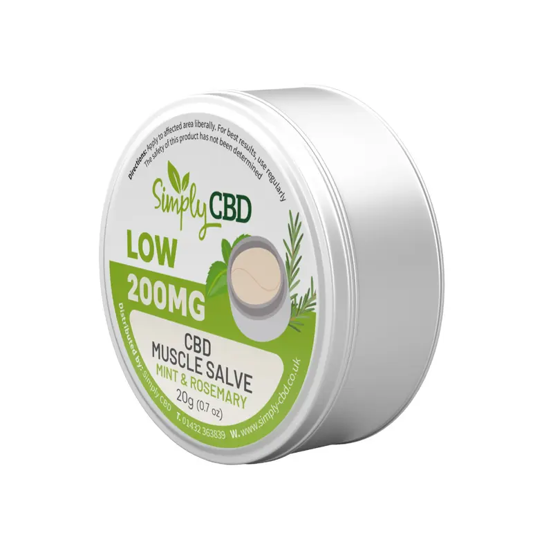 CBD Muscle Salve (200MG) - Rosemary and Mint 0