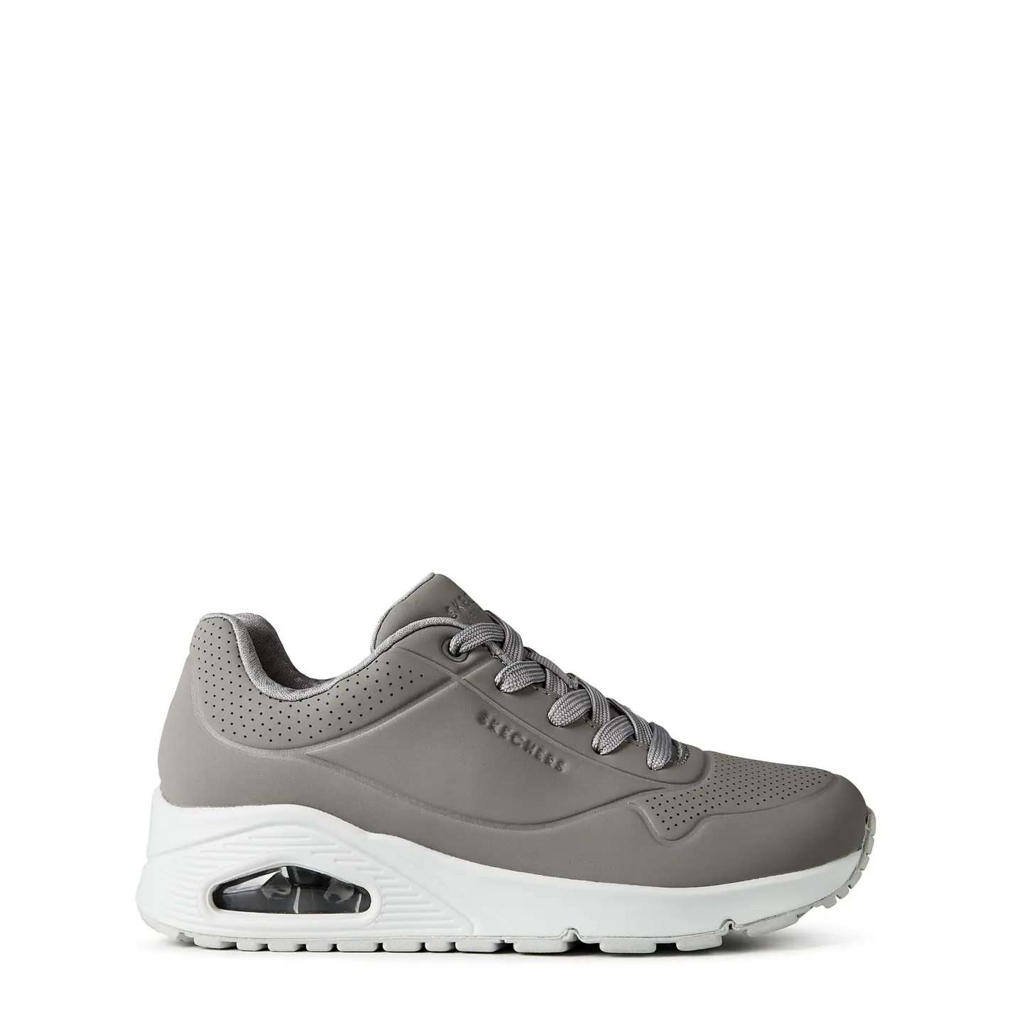 Skechers Womens Uno Stand On Air Trainers Sneakers Sports Shoes Low Lace Up
