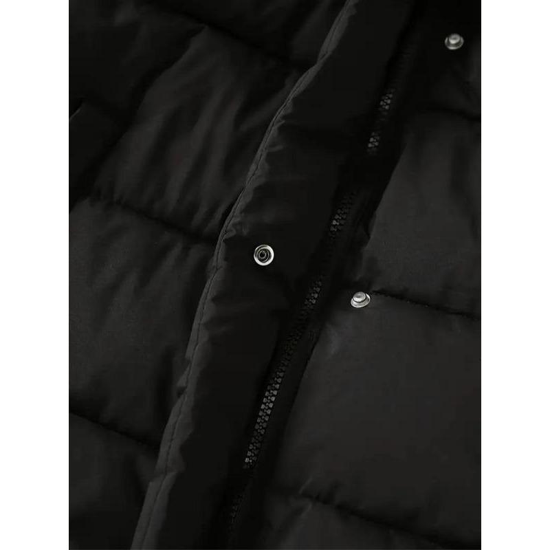 Boy's Solid Pocket Zip Up Hooded Coat, Casual Long Sleeve Thermal Outerwear for Fall & Winter, Kids Clothes for Daily Wear 4