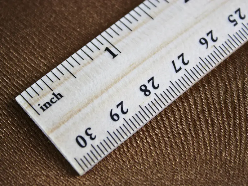 Personalised Wood Handmade Engraved Ruler 30 cm or 12 Inch 3