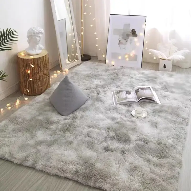 Soft Rugs for Living Room,1 Piece Home Decor Tie Dye  Rectangle Design Non slip Carpet, Soft Plush Mat for Home Indoor Bedroom Living Room Decor Household Colorful Fluffy Shaggy Large Rug.Pet stall, cat and dog carpet,Pet rug, cat and dog rug 5