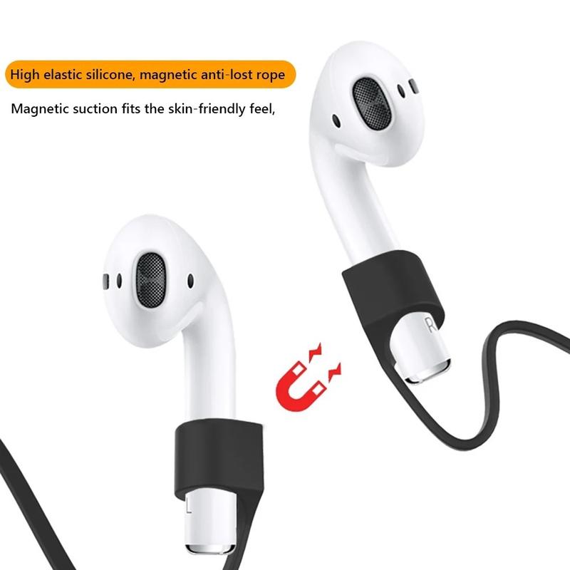 New Anti-lost Soft Silicone Neck Strap Rope For Airpods Earphone UK 1
