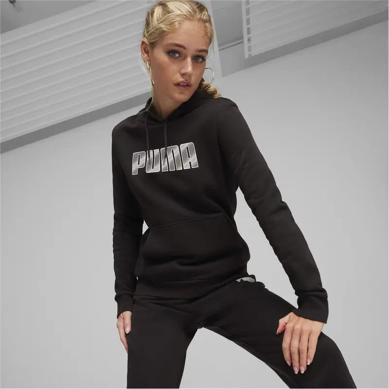 Puma Womens Mass Merchants Hoodie Hooded Sweatshirt Top Fl Hoody Oth 3