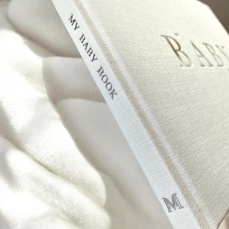 My Baby Book with luxury gift box, Limited Edition Glacier Special Edition, baby memory book, keepsake, baby gift, baby journal, newborn gift, baby shower gift memory book, baby book, Mina Mae, scrapbook 4