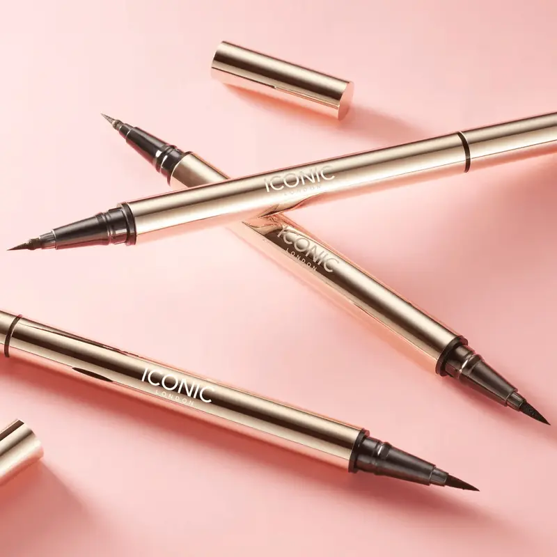 ICONIC London Enrich and Elevate Eyeliner - Black 2 x 0.4ml 5