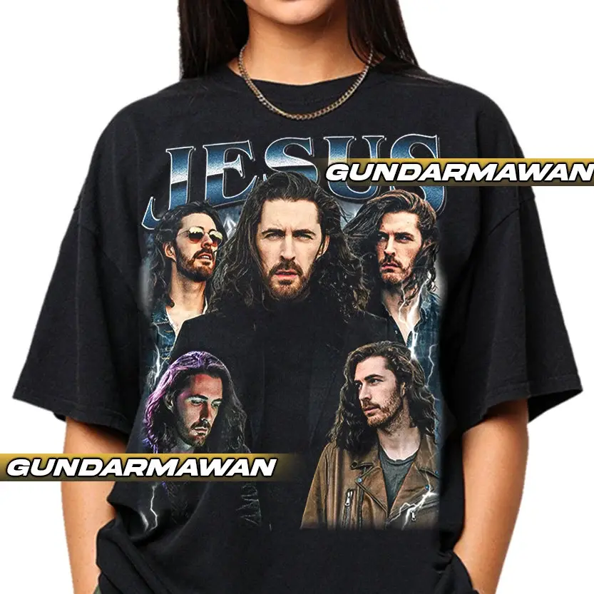 Hozier Jesus Vintage Tee, Hozier Fan Unisex Merch, Rock Concert T-Shirt, Birthday Gift, Vintage Rock Shirt, All Weather Clothing, Cotton Pullover