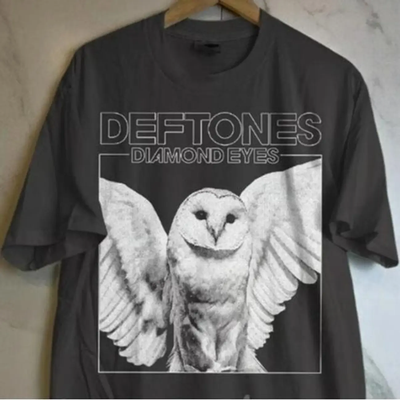 Deftones Tour Rock Band T-Shirt, Diamond Eyes Album Tee, Rock Music Band Shirt Menswear Top BGJ