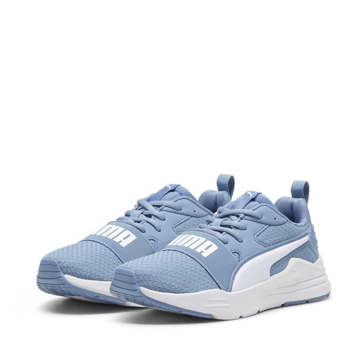 Puma Kids Wired Run Pure Jr Sports Shoes Trainers Lace Up 3