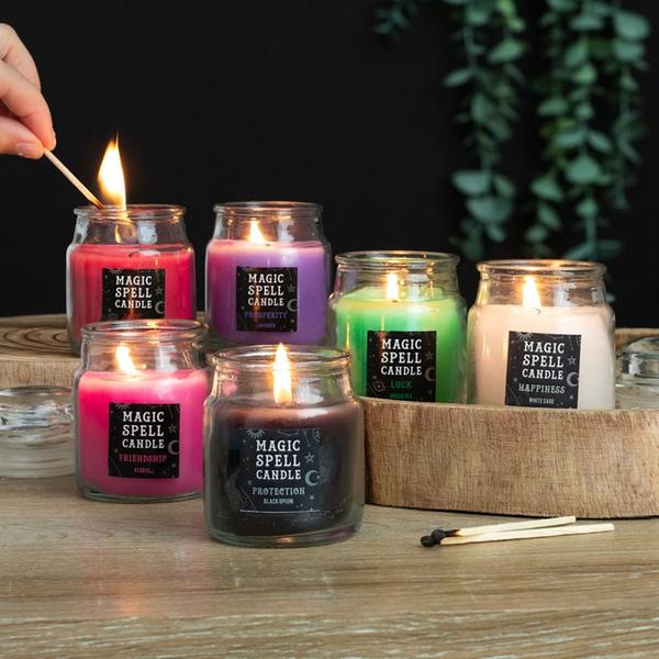 White Sage 'Happiness' Spell Candle Jar 3