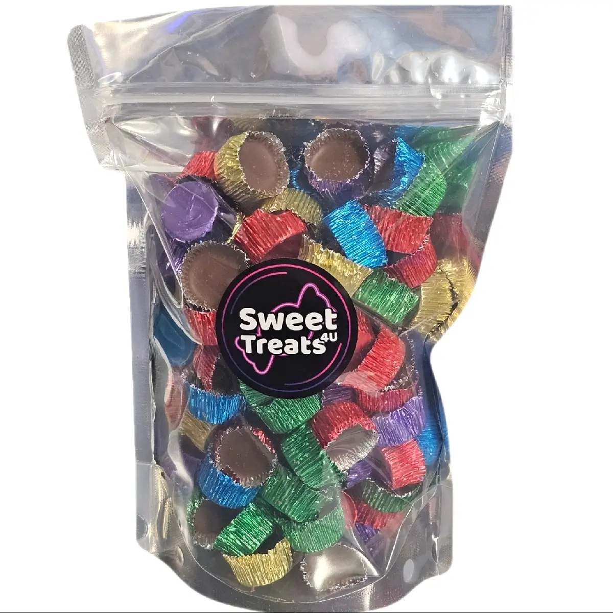 400g Icy Cups / Delicious chocolate flavour candy in assorted foiled 'icy' cups / Chocolate/ Snack/ Sweet Dessert