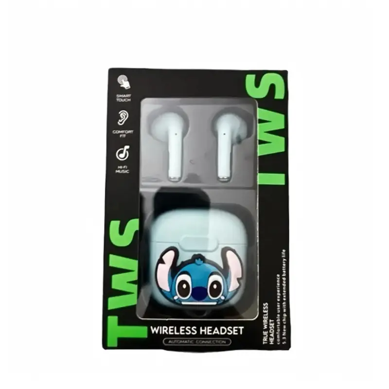 Stitch cute Earphone wireless in ear 1