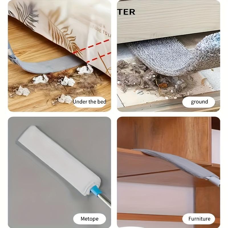 Extendable Microfiber Duster for Easy Reach - Perfect for Bedroom & Living Room Cleaning 6
