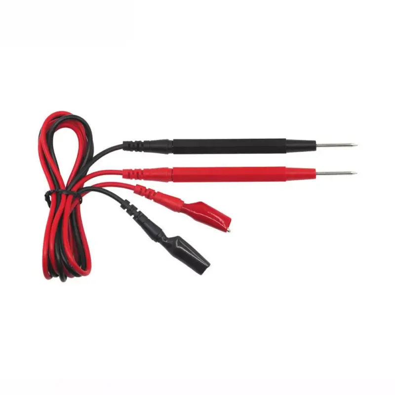 🌙[2-3 days delivery]🌙Essential 16 - Piece Digital Multimeter Probe Kit for UK Users: Alligator Clips & Needle Tips Included 5