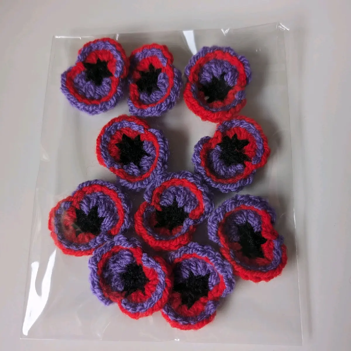 Made By Mums Crochet Poppies Crafts Sewing Decoration