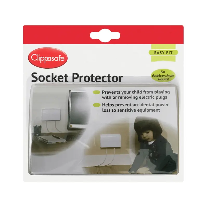 Clippasafe Double Electric Socket Covers