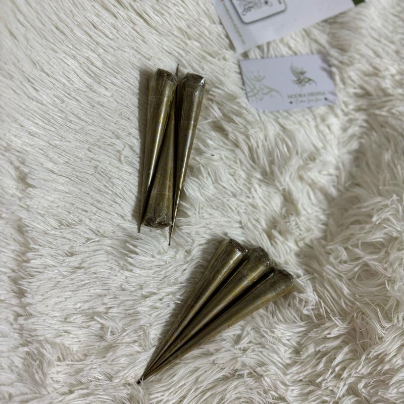 Practice henna cones without essential oils (Set of 3) 20g each 2