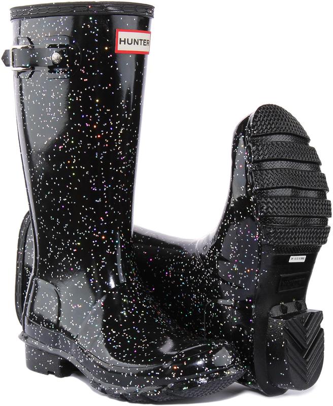 Hunter Original Kid's Giant Glitter Wellington Boot 4