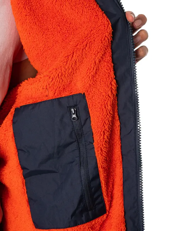 Regatta Waterproof Changing Robe - Navy/Rusty 7