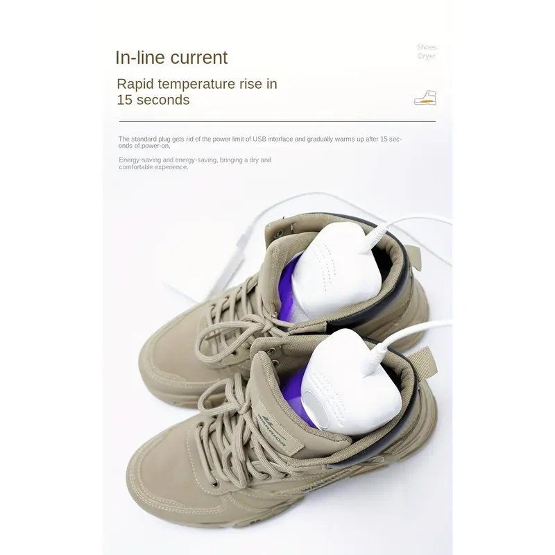 Shoe Dryer Dryer Smart Timing Purple Light Shoe Drying Socks Shoe Baker Dryer For Home 8