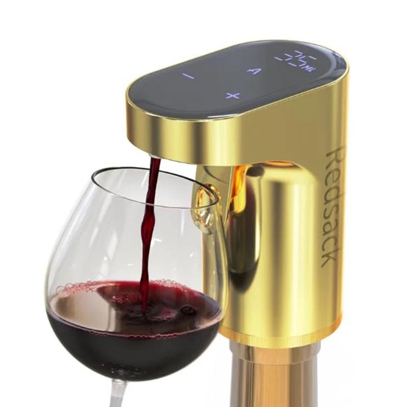 Redsack Wine Aerator - Soda/Wine Dispenser, Kitchen Accessories, Gadgets For The Home, Fathers Day Gift, Self-pouring, Summer Giff, Milk Dispenser, Fridge Water Dispenser, Great for Office Camping Juice Drinks, Refrigerator Organizers, Cocktail R2R Glass 5