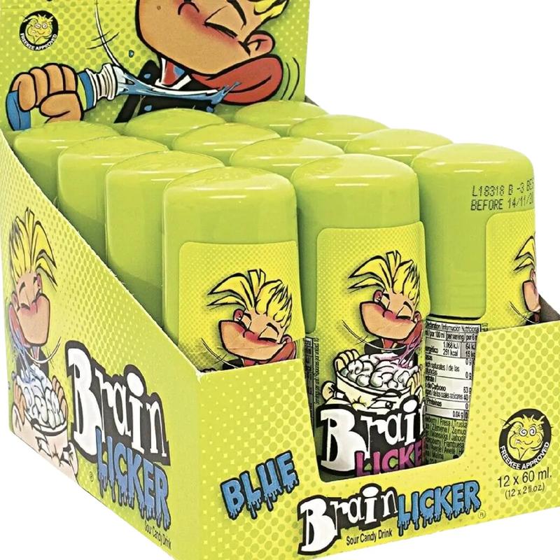 Brain Licker x1 Candy Roller Snack - Snack Sweet Sour Flavor 0