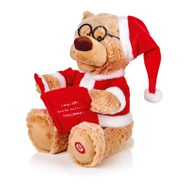 Premier Animated Story Telling Bear 24cm Battery Operated