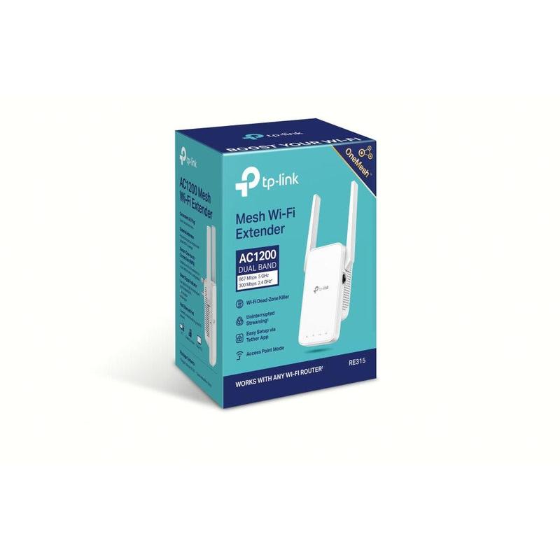 TP-Link AC1200 Mesh Wi-Fi Range Extender 7