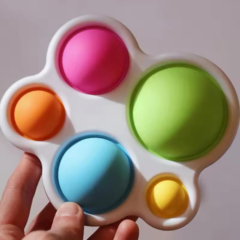 Product Introduction of Infant Baby Toys Montessori Exercise Board Rattle Puzzle Colorful Intelligence Early Education Intensive Training Fidget Toys + kids + accessories + tools + rattle + puzzle + maternity + baby + fidget +poppy 26