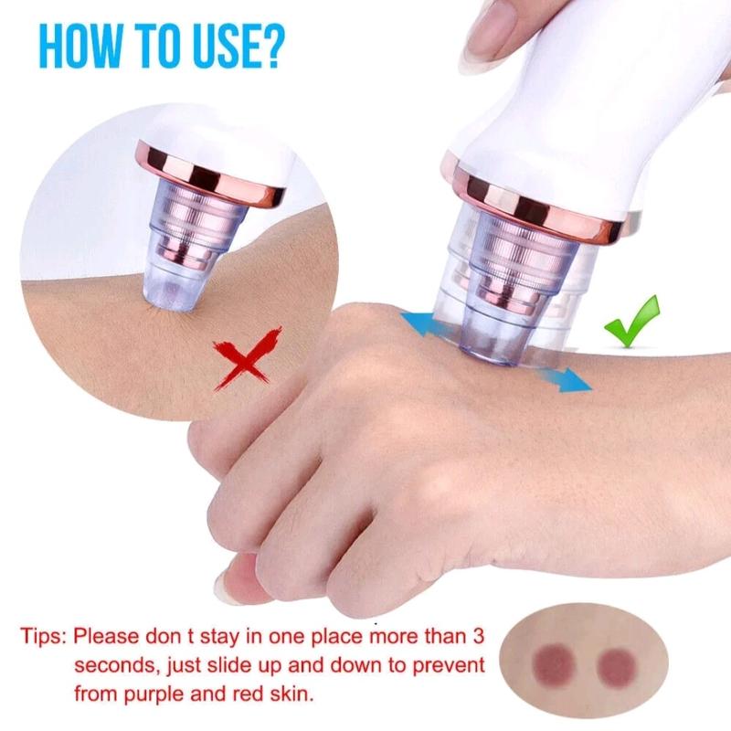 Electric Blackhead Remover Pore Nose Sucker Pimple Skin Acne Face Cleaner Vacuum Facial Skin Care Comfort Daily 7
