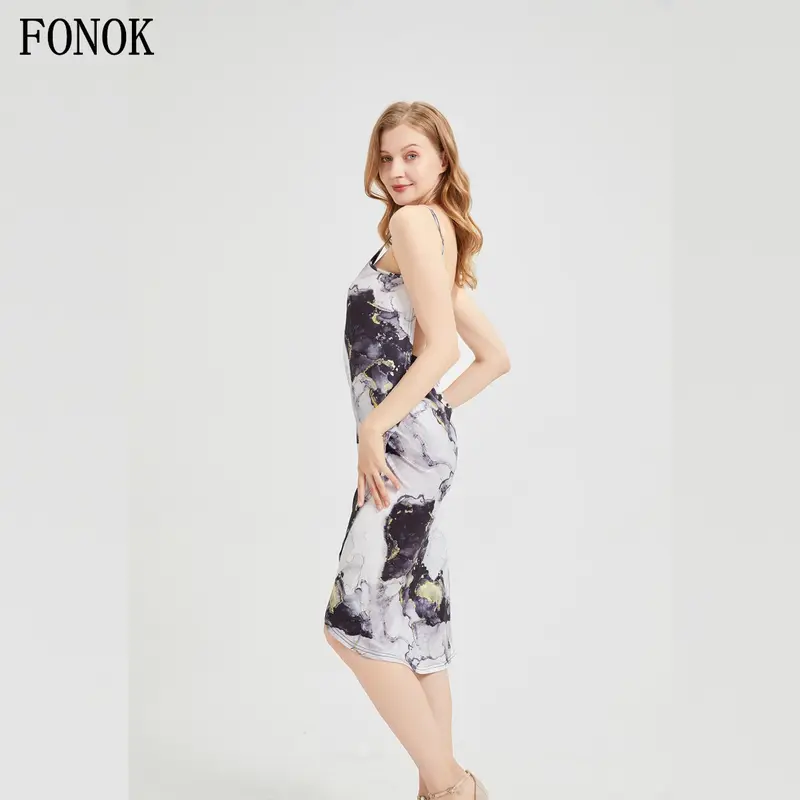 FONOK Spring/Summer Fashion Beach Dress Women Bikini Cover Up Swim Beachwear Long Maxi Wrap Sarong Plus Size Beach Dress 4