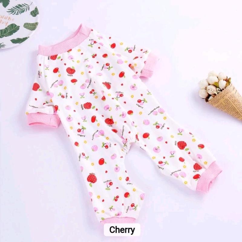 Cute Pattern Smaller Dog Cotton Pyjamas -Soft and Cute Pjs for Warmth 7