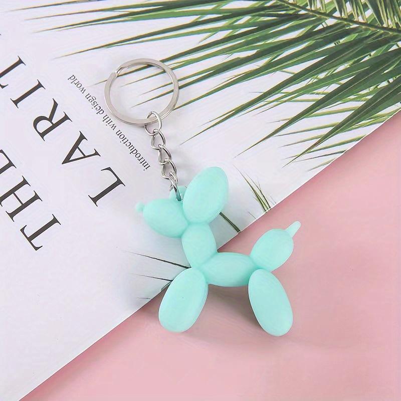 1pc, Creative Soft Rubber Bubble Dog Keychain (4.45"×2.36"), Cute Dog Charm, Bag Charm, Muti-color Dog Keychain, Keyring Packs, Holiday Gifts, Birthday Gifts, Room Decor, Party Favors 5