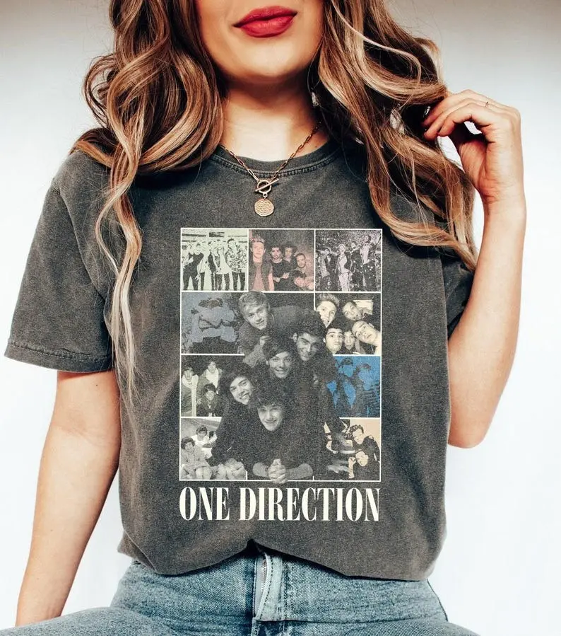 Retro One Direction Graphic Shirt, 1D Thanks For Memories Shirt, One Direction Music Country Shirt, One Direction World Tour Tee