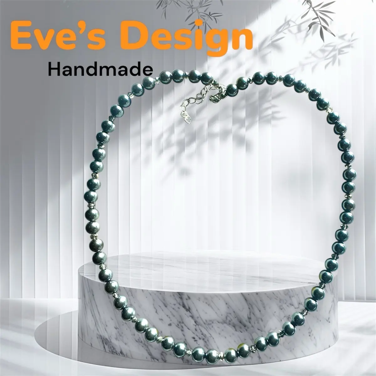 Beautiful Pearl Imitation and Shiny Glass Bead Necklaces in Various Colors for Women