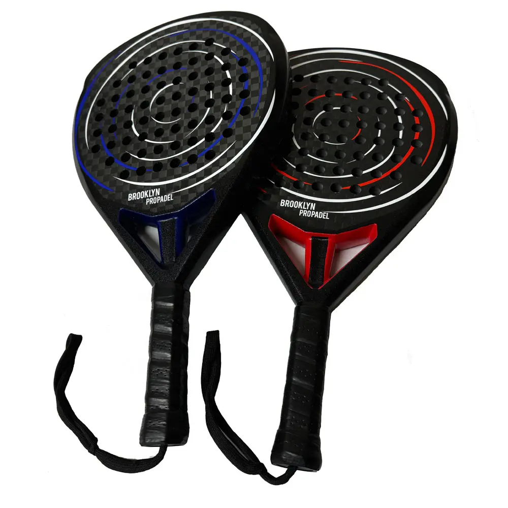 Brooklyn ProPadel Padel Racket Lightweight Carbon Fiber Grained Surface 360g Racket Sports Paddle